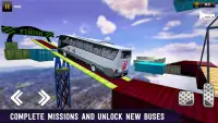 Imposible Autobús Conducción Loco Truco Conducción Screen Shot 3