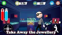 Tiny stickman thief crime simulator 2019 Screen Shot 3