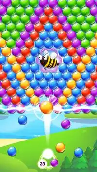 Bubble Shooter Bee Screen Shot 1