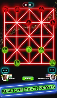 Sholo Guti: Bead 16 Glow - 2019 Free Board Games Screen Shot 5