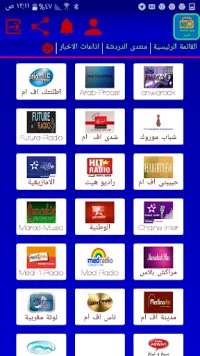 راديو الاذاعات العربية Screen Shot 3
