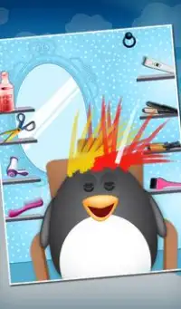 Penguin Hair Salon Screen Shot 2