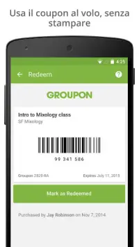 Groupon-Offerte Super Scontate Screen Shot 4