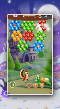 Squirrel Bubble Shooter Screen Shot 2