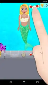 Mermaid dress up shopping game Screen Shot 2