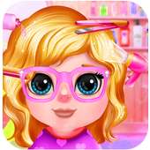 Baby Girl Hair Salon: Makeup And Dress up