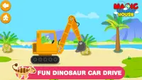 Dinosaur Games Car Drive Dino for Kids & Toddlers Screen Shot 3