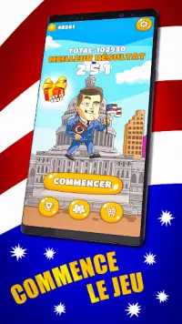 L'élection Présidentielle: Arcade Amusante Screen Shot 1