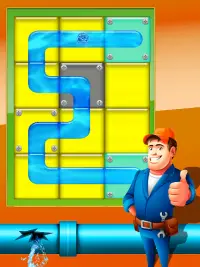 Connect Water Pipeline 2018 - Pipe Twister Puzzle Screen Shot 1
