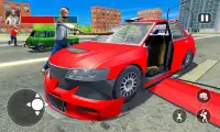 Real Gangster Theft Car Destruction Game Screen Shot 1