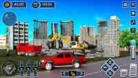 Excavator sim destroying games Screen Shot 6