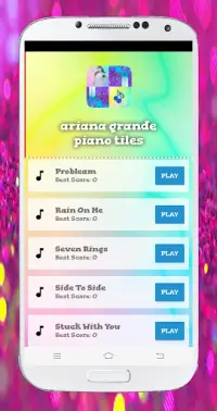 Ariana Grande Piano  Tiles Screen Shot 1