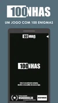100NHAS: Um jogo de enigmas Screen Shot 0
