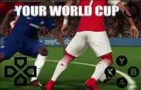 फ़ुटबॉल 2018 खेलों Screen Shot 2