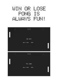 PONG Classic Edition Screen Shot 6