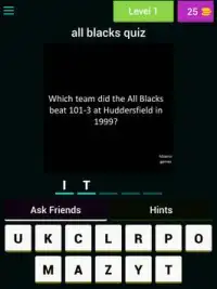 All Blacks Rugby Quiz Screen Shot 7