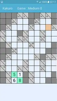 Kakuro Puzzle like Sudoku Free Screen Shot 4