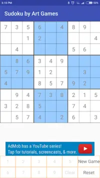 Sudoku by Art Games Screen Shot 1