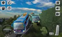 Bus Driving Mountain Hills 3D - Offroad Hill Climb Screen Shot 1