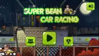 Aventura de carro de corrida Super Bean. Screen Shot 1