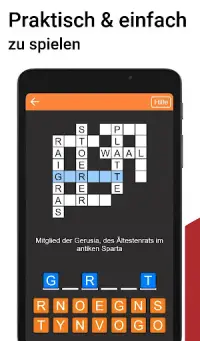 Kreuzworträtsel Deutsch Screen Shot 4