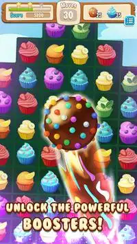 Cupcake Candy Island Screen Shot 3