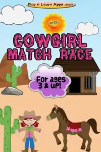 Cowgirl Horse Kids Games Screen Shot 0