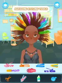 Hair salon games : Hairdresser Screen Shot 5