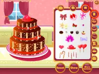 Düğün Tatlı Kek Yapma Oyunları Screen Shot 2
