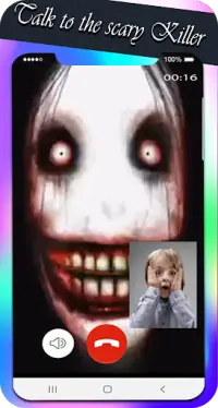 scary jeff's video call and chat simulation game Screen Shot 3