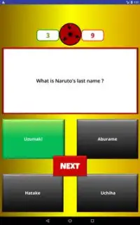 Unofficial Naruto trivia quiz - 100 questions Screen Shot 4