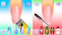 Nail Salon: Manicure Make Up Dress up Girl Games Screen Shot 6
