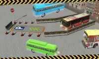مدينة حافلة وقوف السيارات 3D محاكي Screen Shot 2