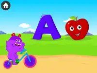 Learn ABC Alphabet - Bike Rider Games For Kids Screen Shot 11
