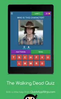 The Walking Dead Quiz Screen Shot 12