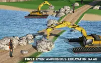 Amphibious Excavator Construction Crane Simulator Screen Shot 10