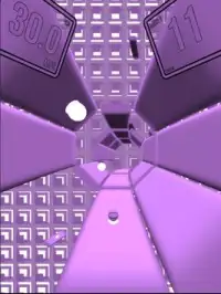 Inside tunnel Ball Twist Game Screen Shot 1