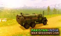 Missões de guerra Índia vs Paquistão 1965 ao vivo Screen Shot 1