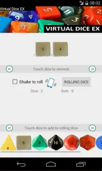 Virtual Dice EX Screen Shot 1
