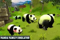 जंगली पांडा परिवार जंगल सिम Screen Shot 4
