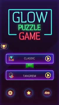 Glow Block Puzzle Screen Shot 3