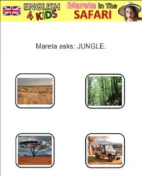 English 4 Kids:Mareta Safari Screen Shot 3