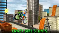 Superhero Tricky Bike Stunt Rider Screen Shot 2