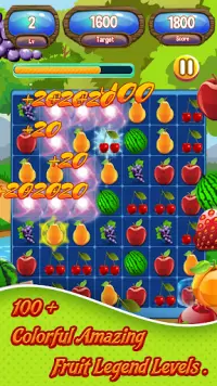 Fruit Legend - Fruit Link, Line Blast Screen Shot 3