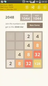 2048 Número de puzzle online Screen Shot 5