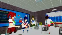 anime haut école vie jours yandere fille simulator Screen Shot 2