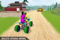 ATV Bike Taxi Sim 3D Screen Shot 1
