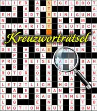 German Crossword Word Game Free Screen Shot 1