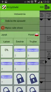 Krzyżówki Screen Shot 4