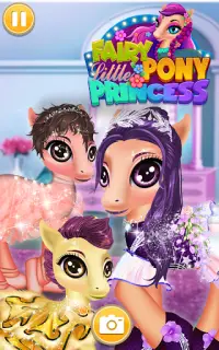 Fairy Unicorn Pony Girl - Beauty Makeup Game Screen Shot 0